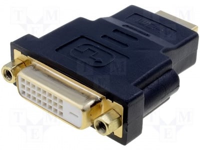 Преходен адаптер CA311 Адаптер DVI-D (24+1) гнездо HDMI щепсел